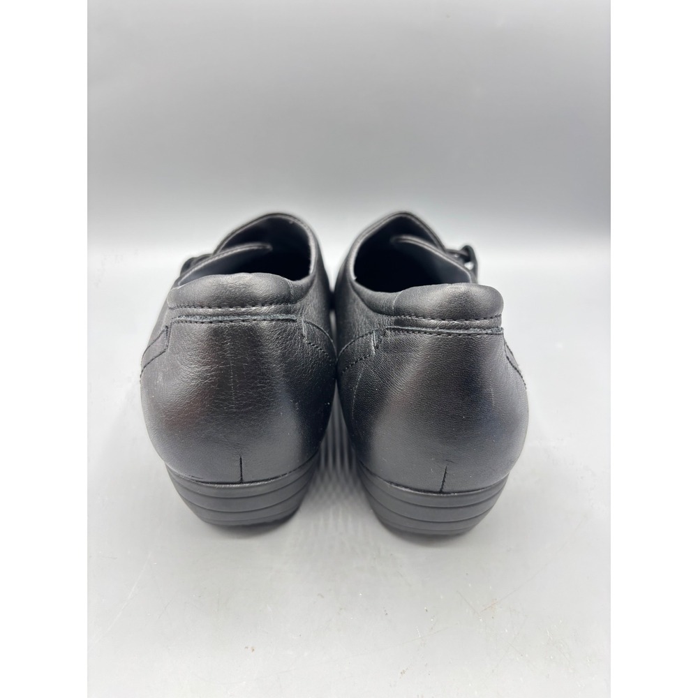 Dansko Womens Shoes 41‎ Franny Loafer Black Leather  Comfort Shoes - Picture 3 of 8